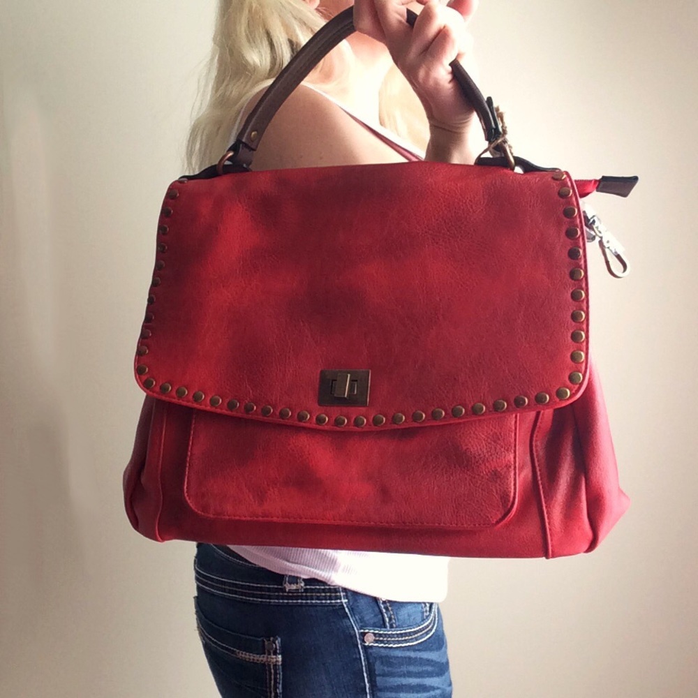 πΏ MUST HAVE πΏ LARGE Crossbody Leather Satchel - Picture 6 of 8